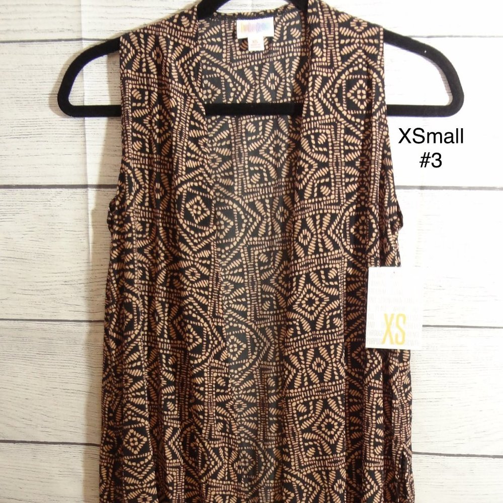 Lularoe XSmall Joy Vest Duster